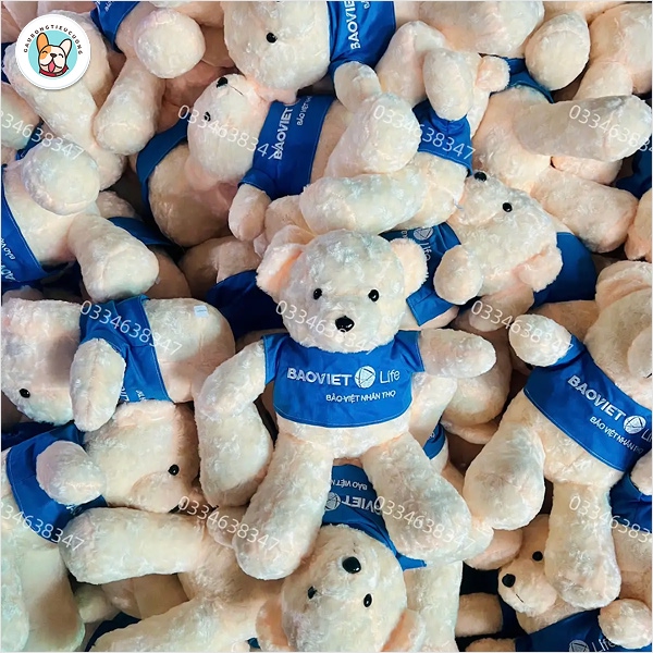 5 mẫu qu&agrave tri &acircn gấu teddy size nhỏ đang được săn l&ugraveng nhất