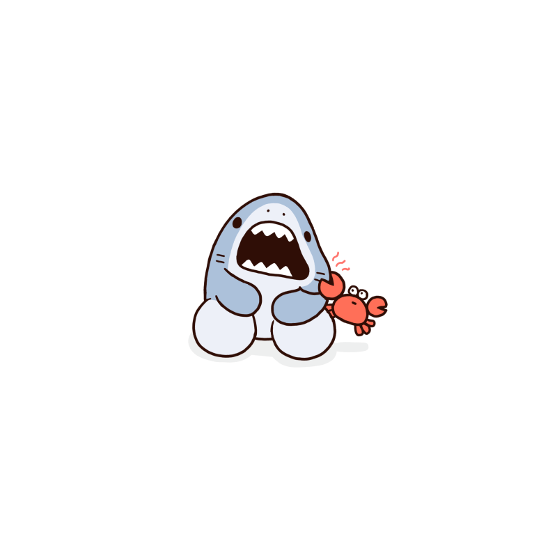 ảnh nền cá mập cute