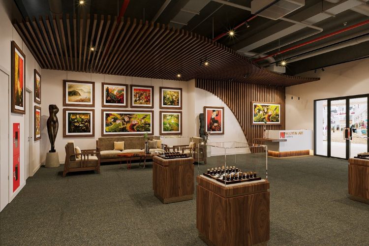 Khu triển lãm nghệ thuật LOTTE MALL West Lake Hanoi