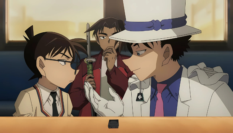 hình nền conan và kaito kid