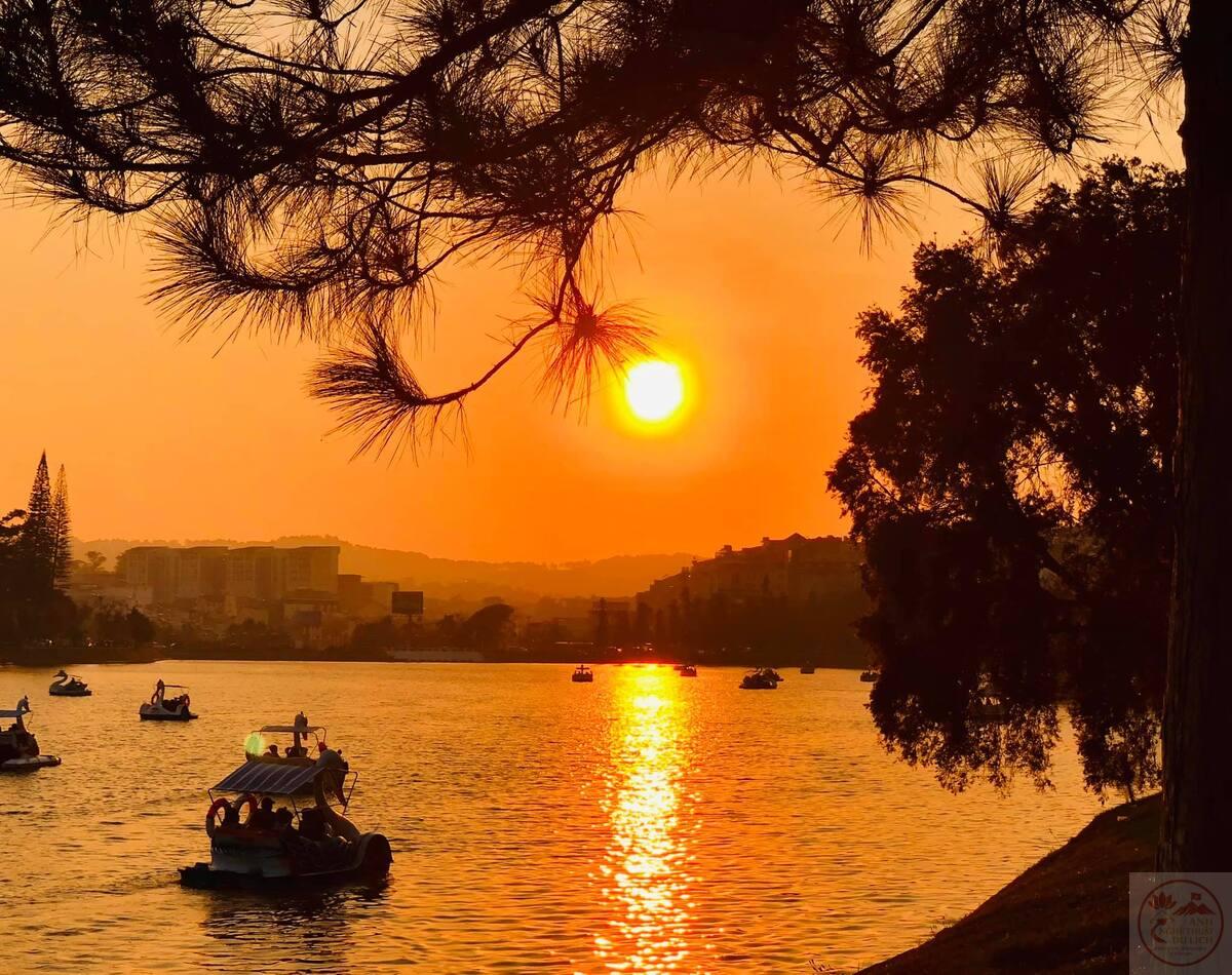 Ảnh Đà Lạt hoàng hôn