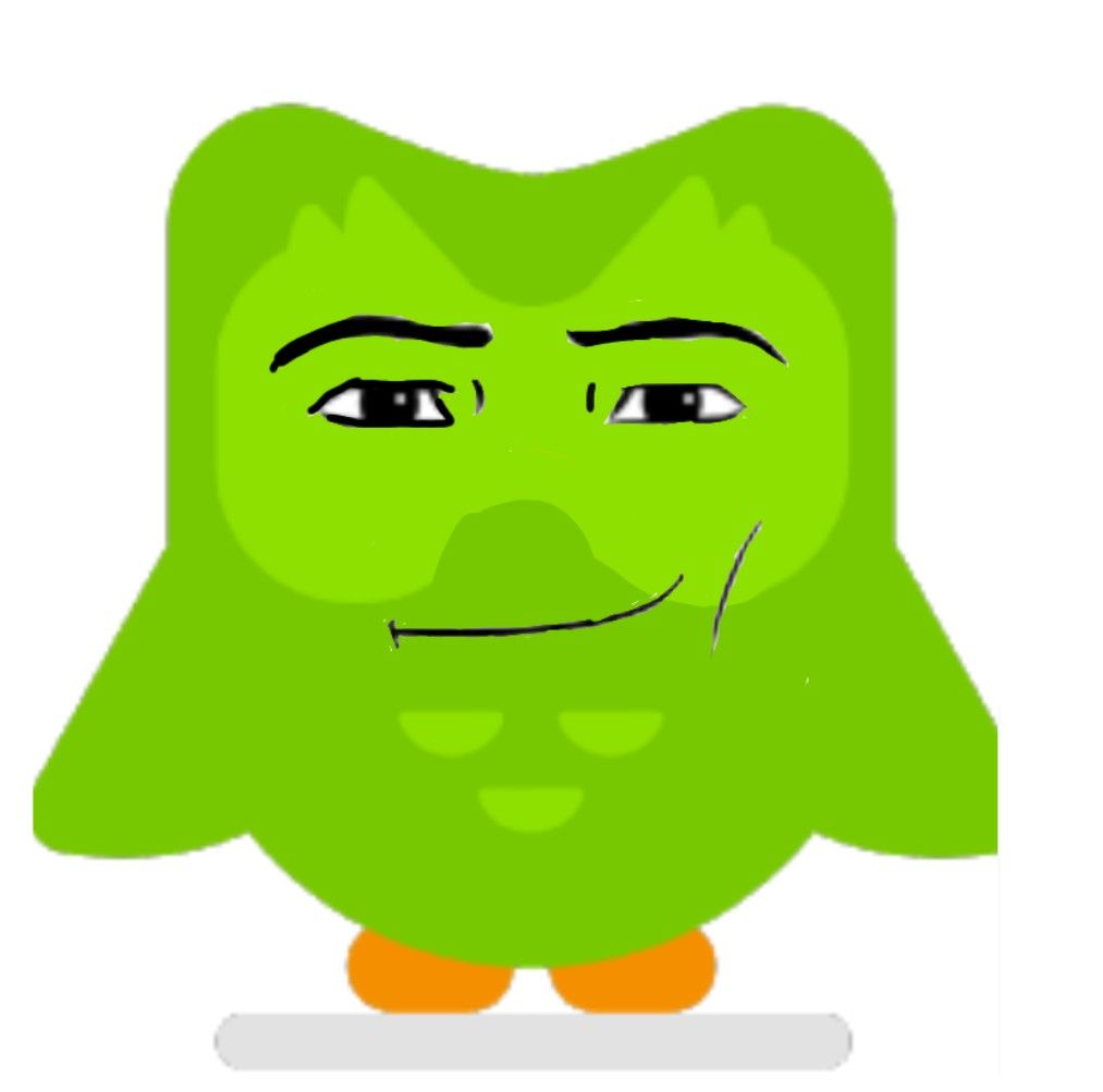 Những hình ảnh Duolingo meme tạo nên bầu không khí vui nhộn cho lớp học online