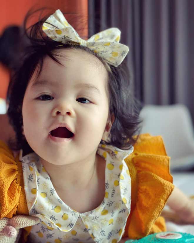 Con gái Trần Bảo Sơn và bạn gái giấu mặt: Càng lớn càng xinh, giống y hệt bố - 15