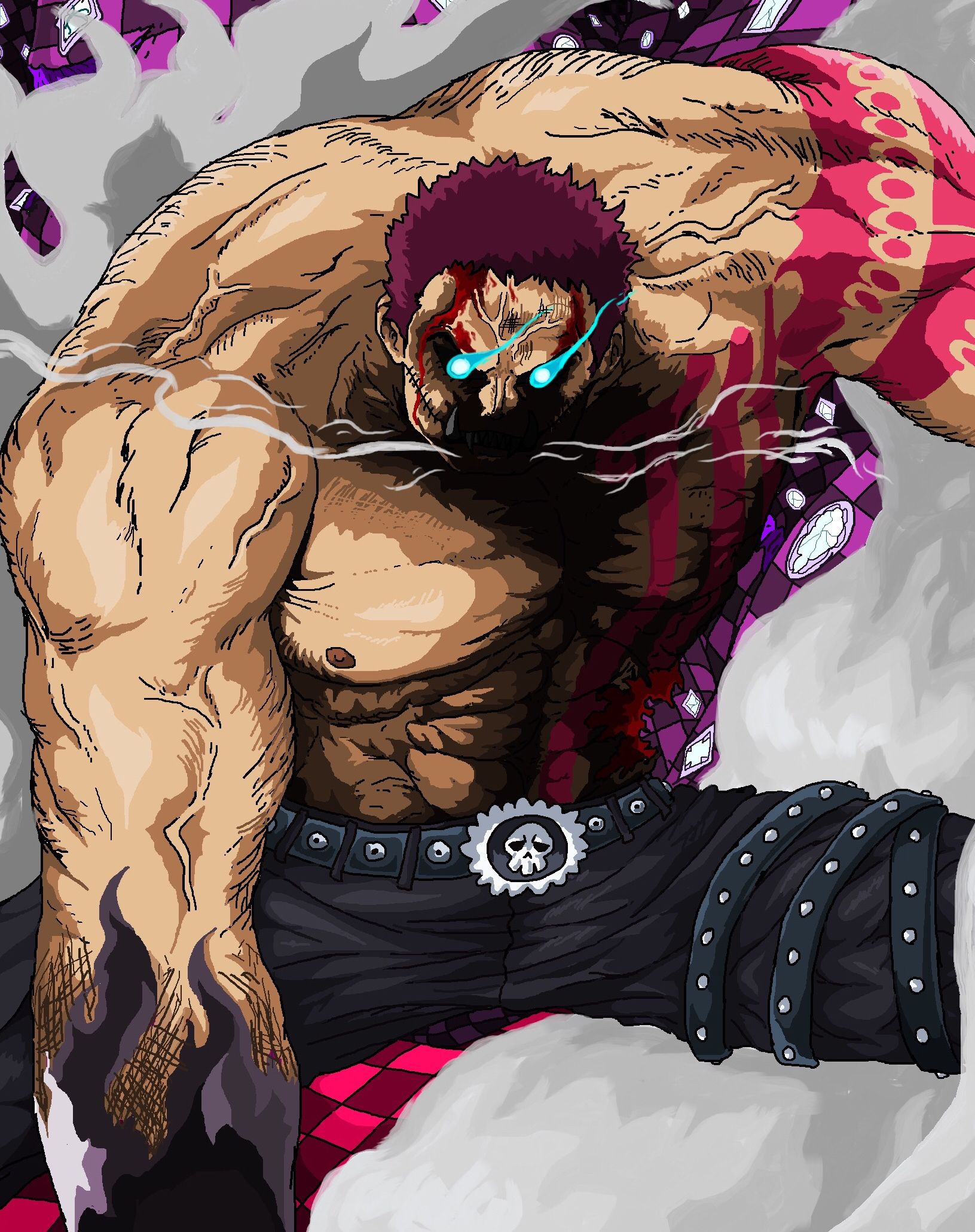 Hình ảnh Katakuri ngầu siêu chất