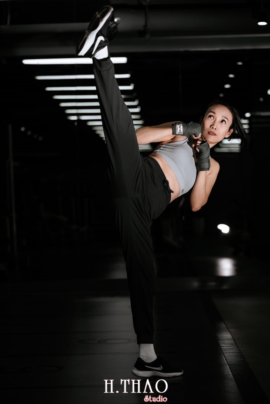 Anh chi Ngoc 37 min - Góc ảnh cô gái mạnh mẽ yêu thích Boxing - HThao Studio