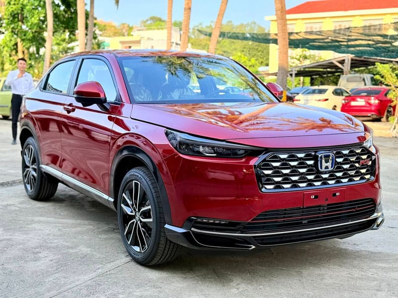 Honda HR-V 2025 màu Đỏ: hình ảnh, giá lăn bánh, khuyến mãi