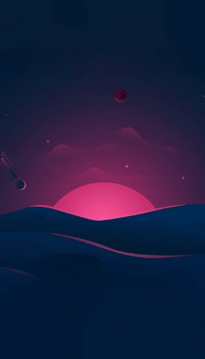 nền chill neon