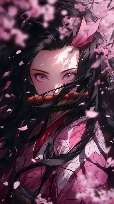Wallpaper nezuko cực xinh cho điện thoại