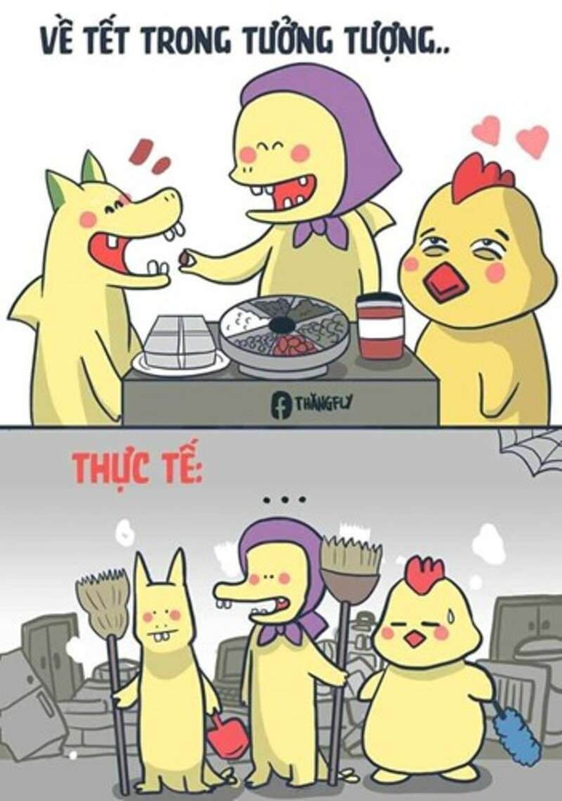 Ngày thường cũng có gầy đâu nên đừng đổ tại Tết!