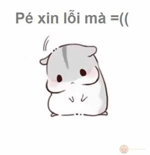 Không ai hoàn hảo, tôi cũng vậy, nên xin lỗi trước