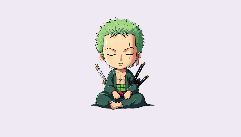 ảnh nền zoro 4k máy tính lung linh