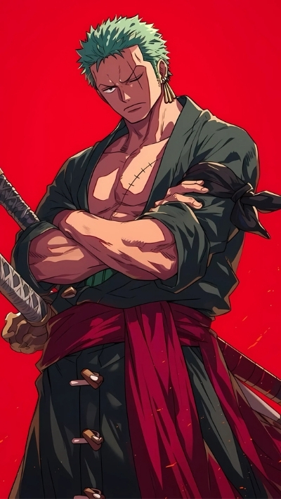 ảnh nền zoro chiến đấu hoả lửa