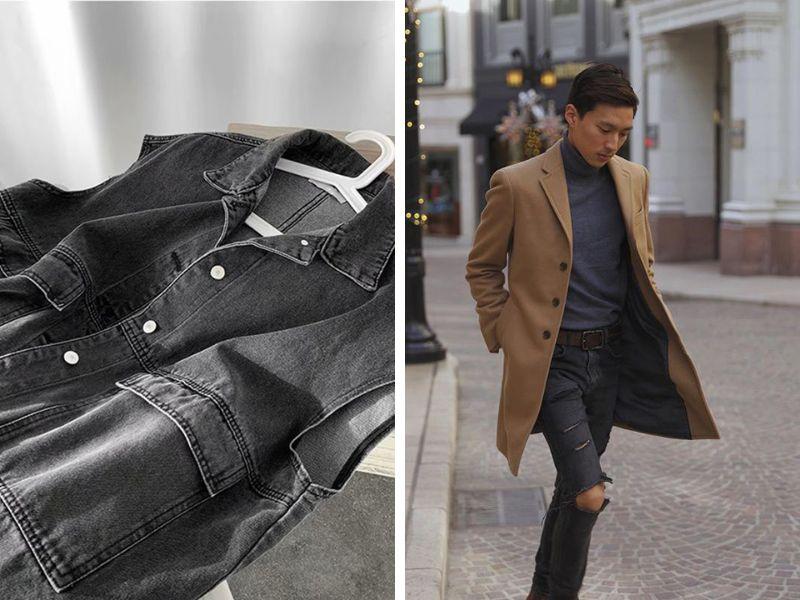 17 cách phối đồ với áo khoác jean sát nách cực cool ngầu