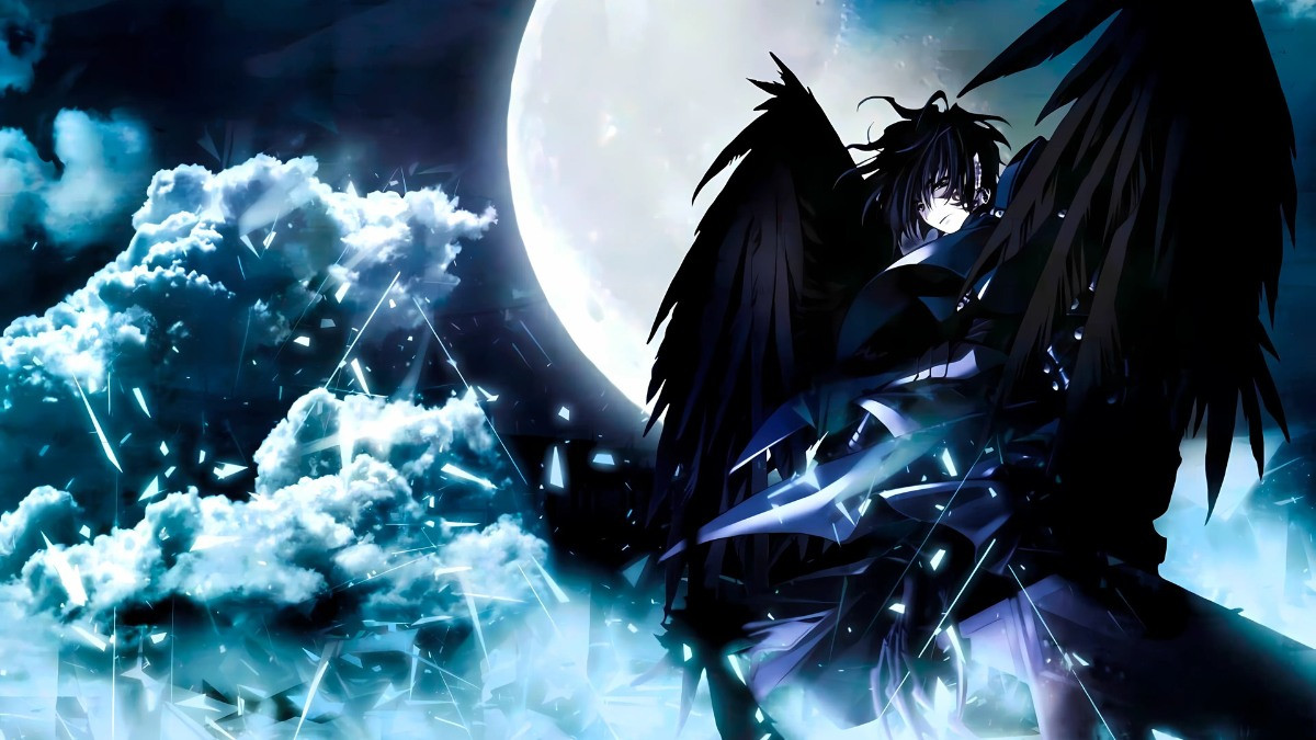 Cận cảnh gương mặt ác quỷ anime nam sắc sảo