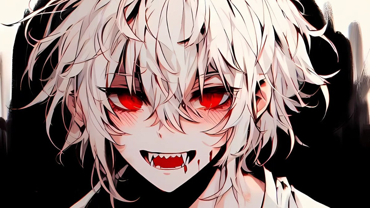 Ác quỷ anime ngầu với đôi mắt vàng rực