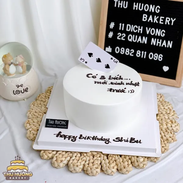 Lời chúc ghi bánh sinh nhật tặng bạn bè