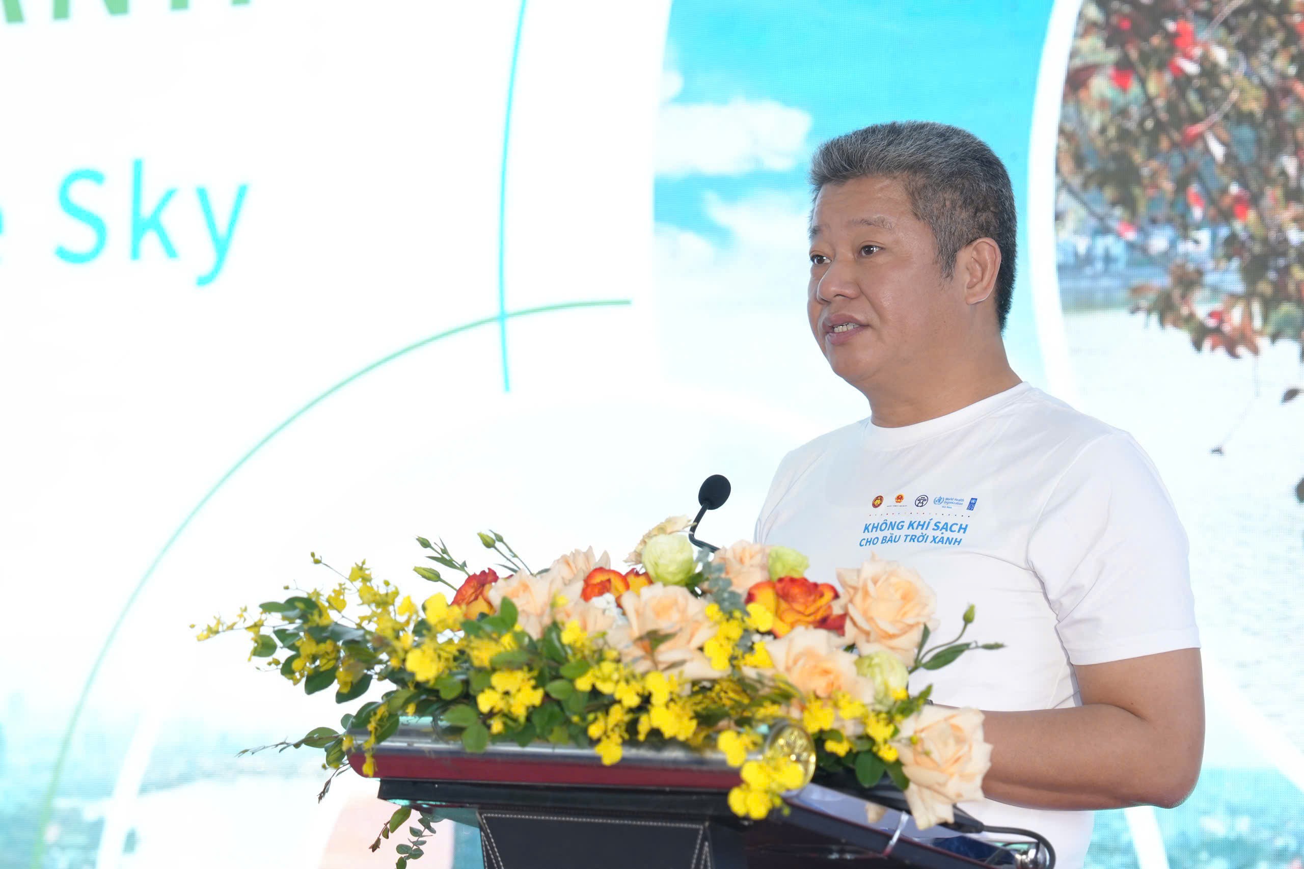 Lan tỏa thông điệp “Không khí sạch cho bầu trời xanh”