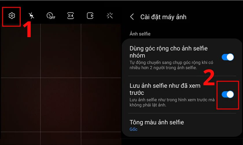 Cách chỉnh camera bị ngược trên Samsung chuẩn xác nhất