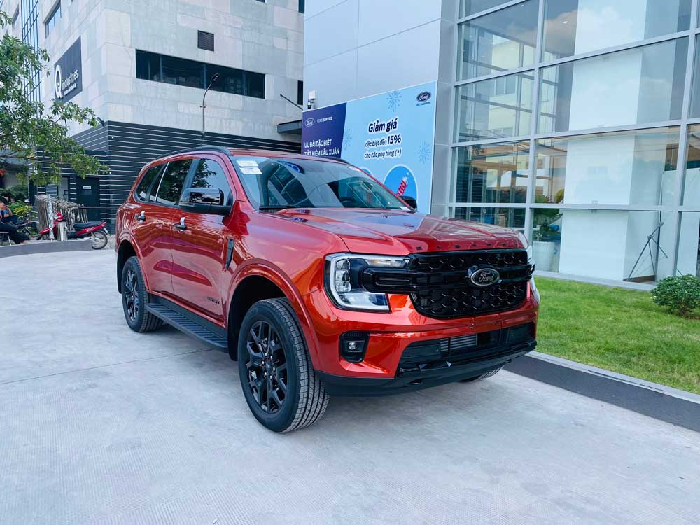 Kích Thước Dài x Rộng x Cao Mẫu Xe Ford Everest 2025 Là Bao Nhiêu?