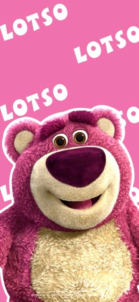 Hình nền gấu dâu Lotso trong phim hoạt hình