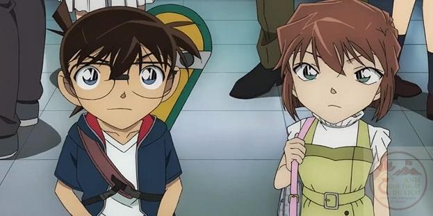 Haibara Ai tóc bay mộng mơ tự nhiên