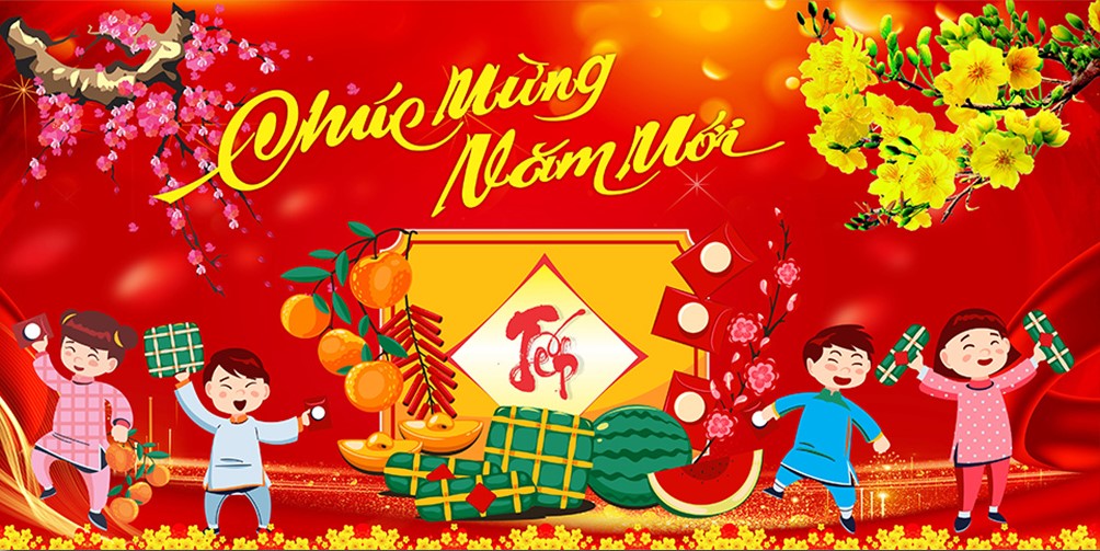 Hình Trẻ Em Chúc Mừng Năm Mới