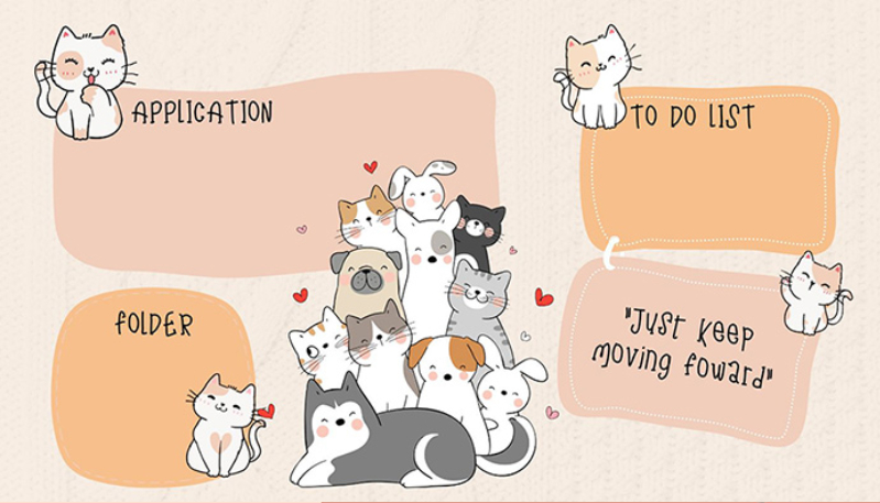 Hình nền máy tính cute