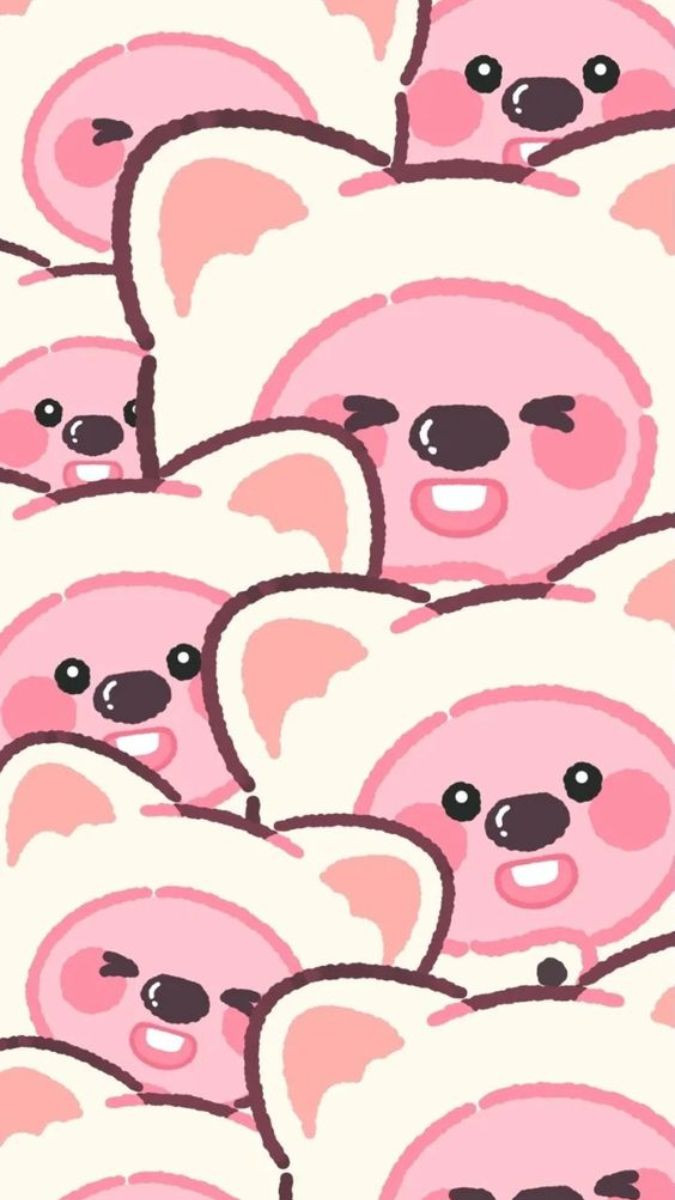 Hình nền Loopy cute với ánh nhìn biểu cảm mạnh mẽ, phù hợp cho xu hướng hình ảnh phắc diu cute