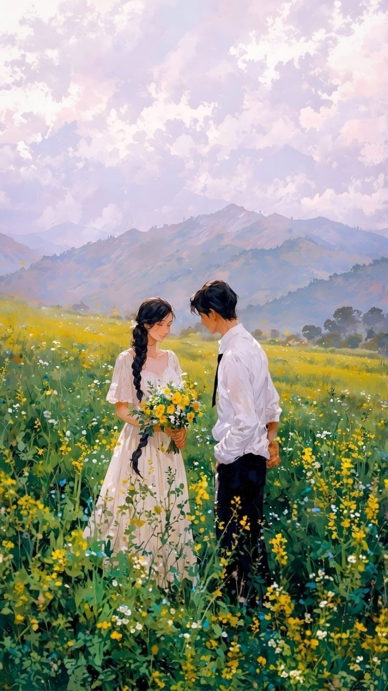 ảnh nền tình yêu điện thoại cực lãng mạn