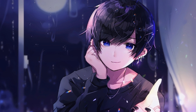 Hình nền anime nam cool ngầu trên PC
