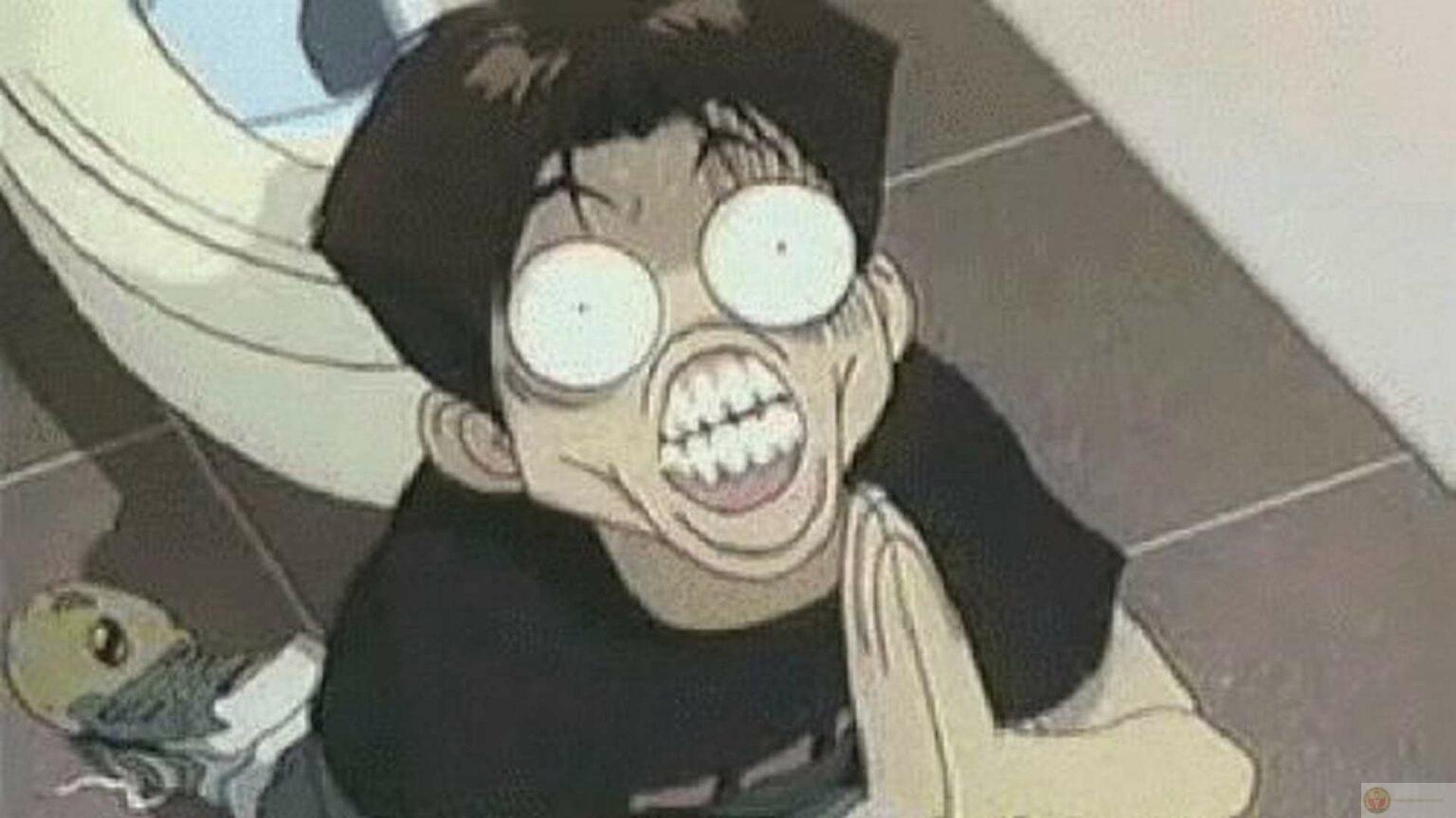 meme mắt hài anime
