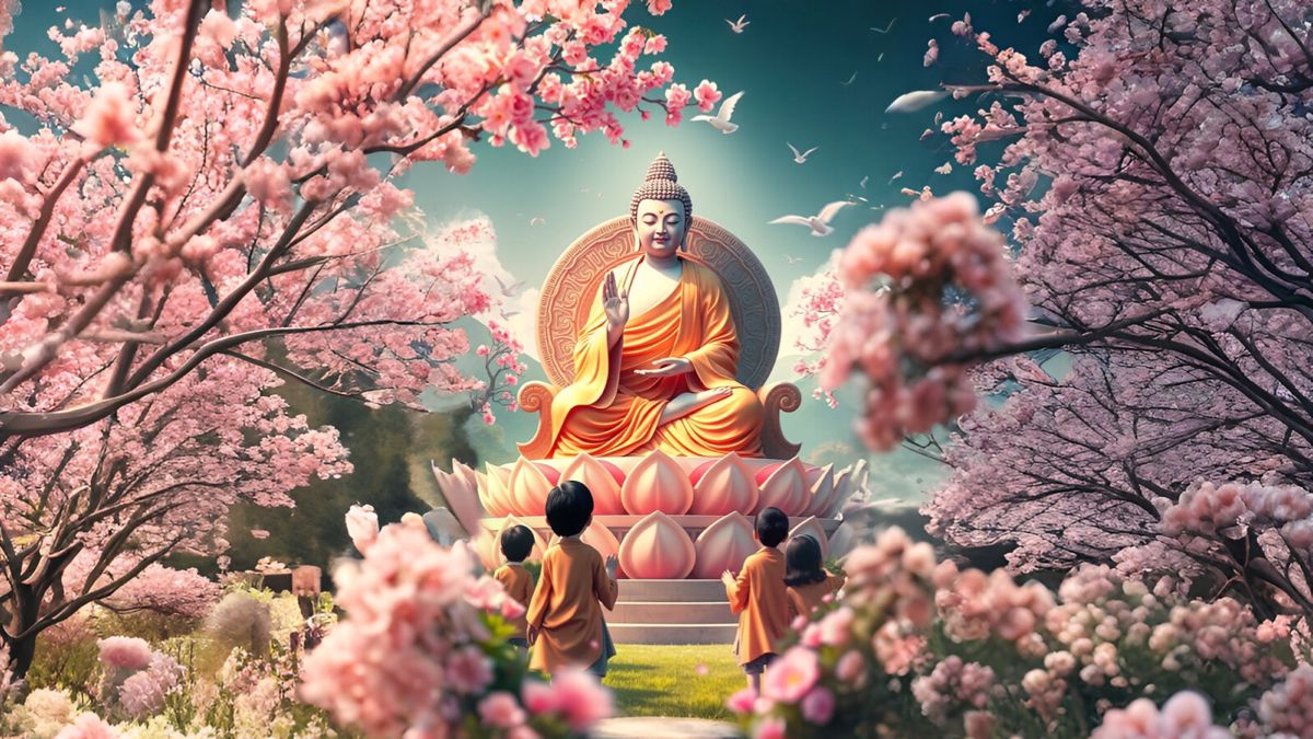 Hình ảnh Phật A Di Đà đẹp nhất cho điện thoại