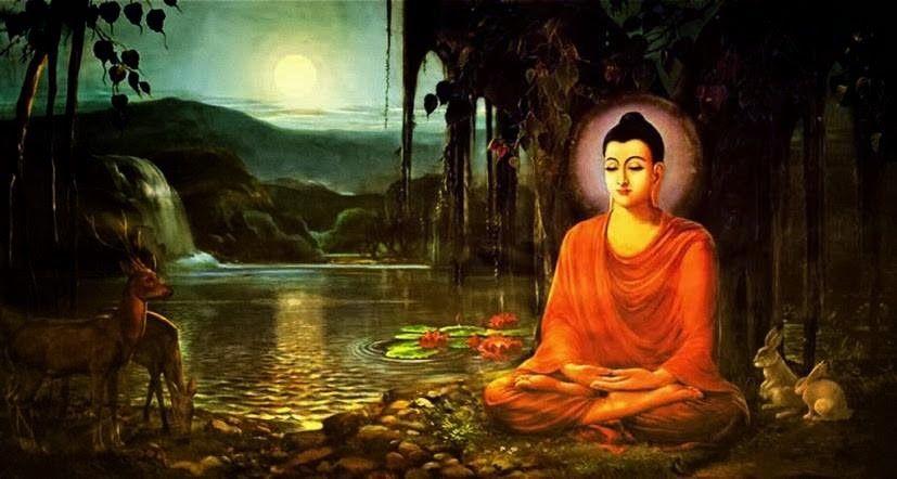 Ảnh nền Nam Mô A Di Đà Phật nhẹ nhàng