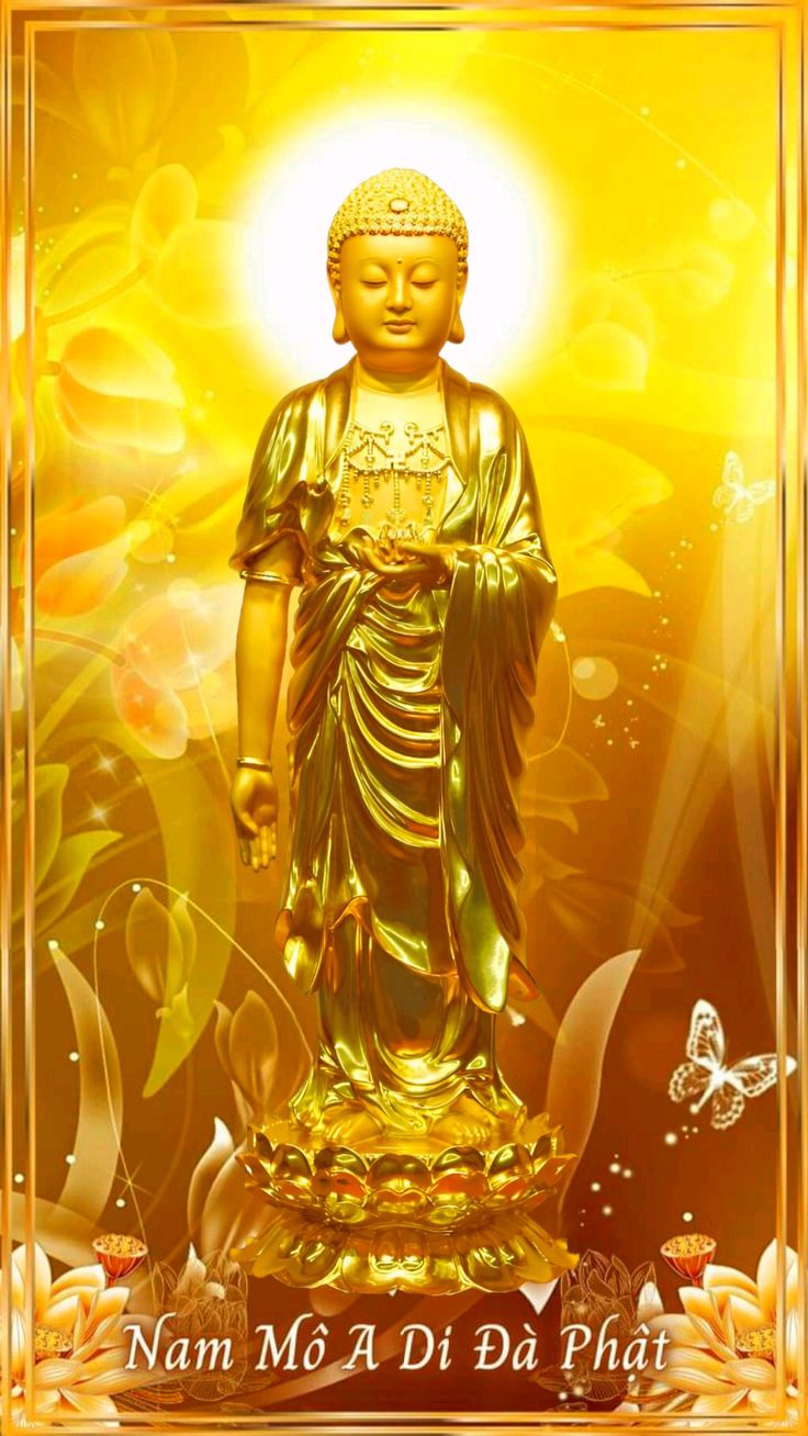 Hình ảnh Phật A Di Đà đẹp nhất trang nghiêm