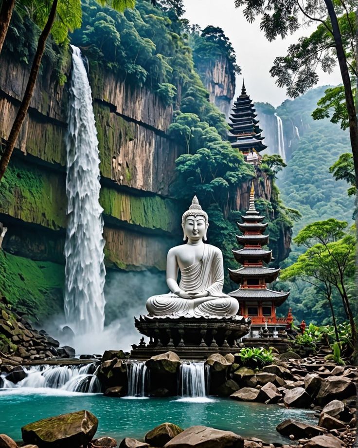 Ảnh Phật A Di Đà ngồi đài sen