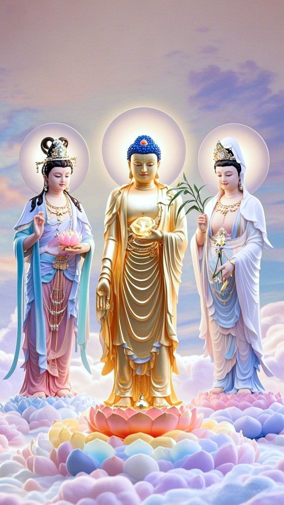 Hình ảnh chấp tay Nam Mô A Di Đà