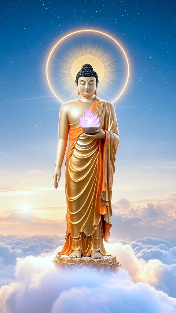 Ảnh Phật A Di Đà chất lượng cao