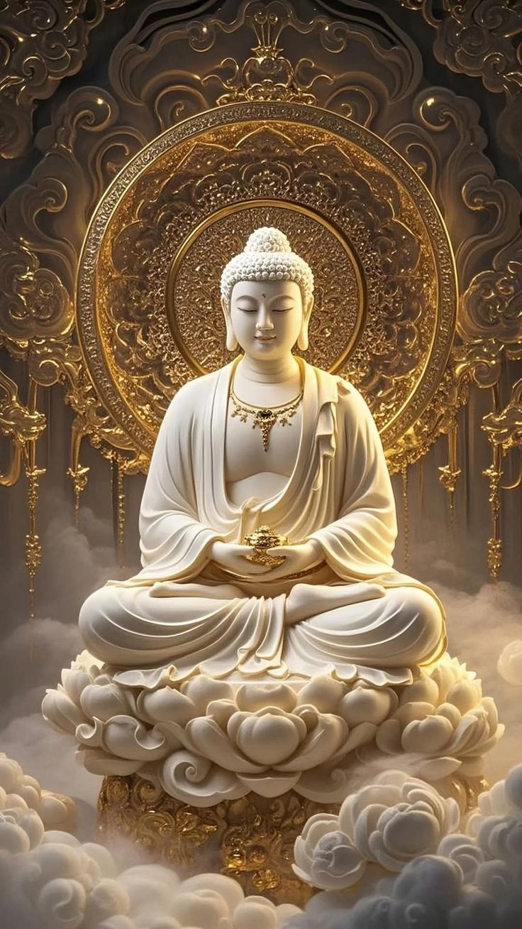 Ảnh A Di Đà Phật nghệ thuật