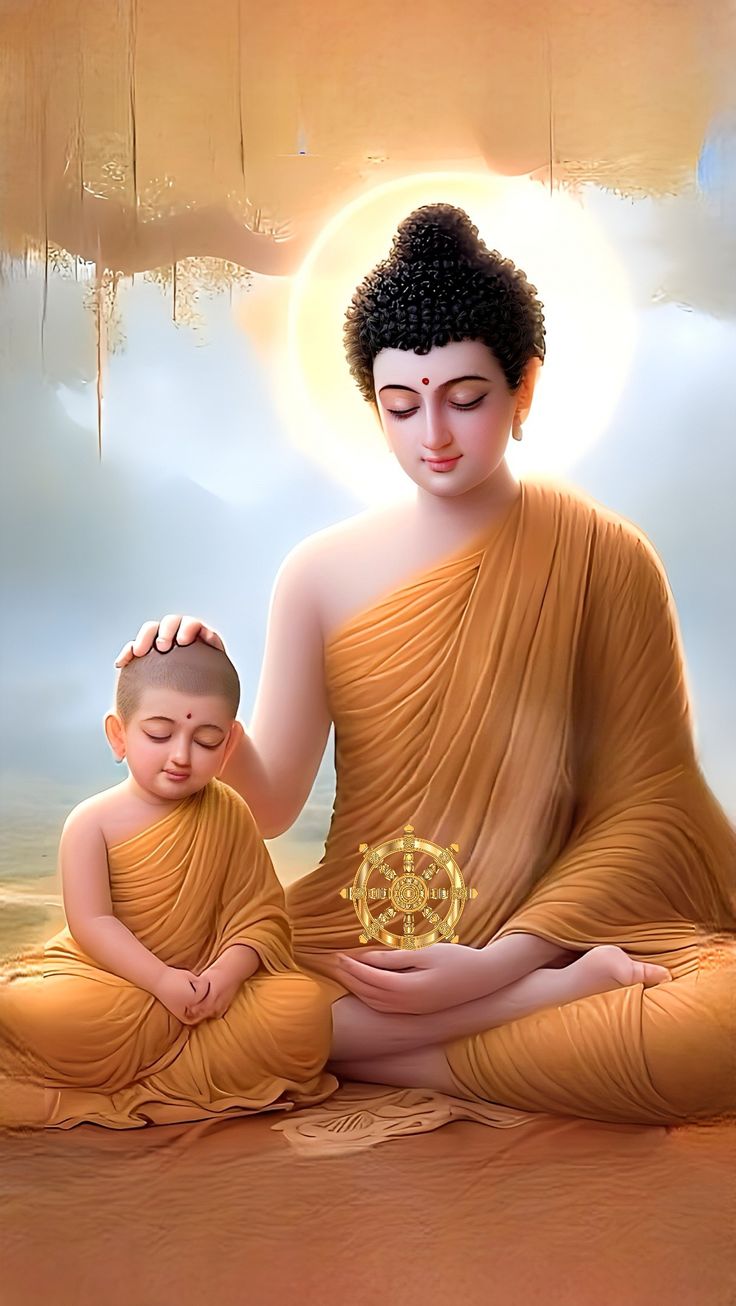Hình ảnh Phật A Di Đà tiếp dẫn cảnh giới Tây Phương