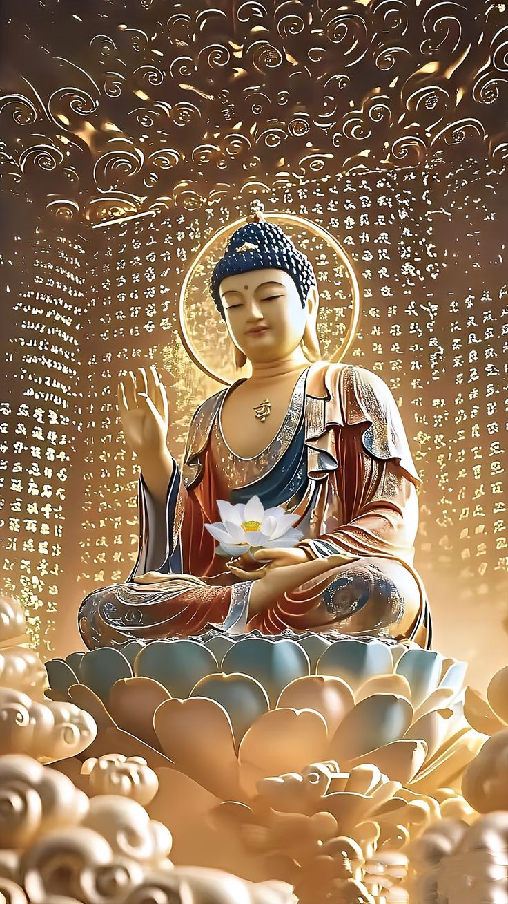 Ảnh Phật A Di Đà làm hình nền điện thoại