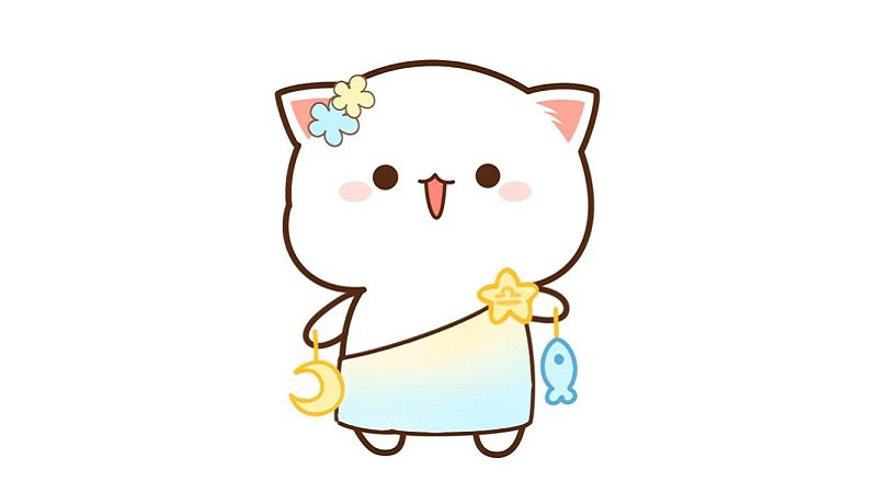 Ảnh mèo anime 4K