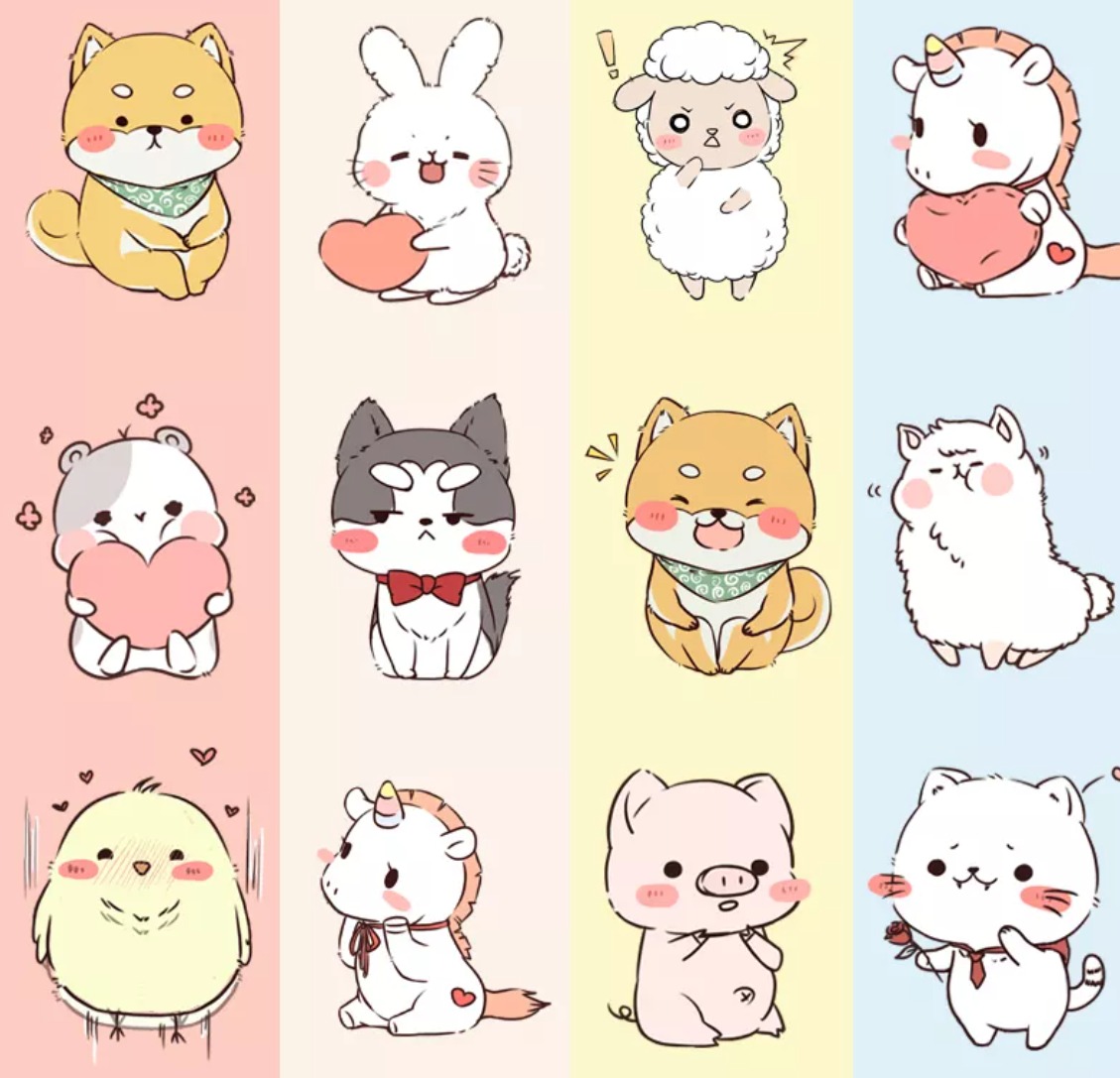 Hình ảnh mèo cute anime