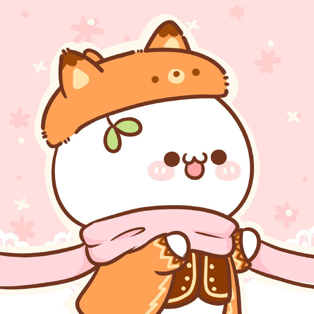 Mèo anime đội nơ