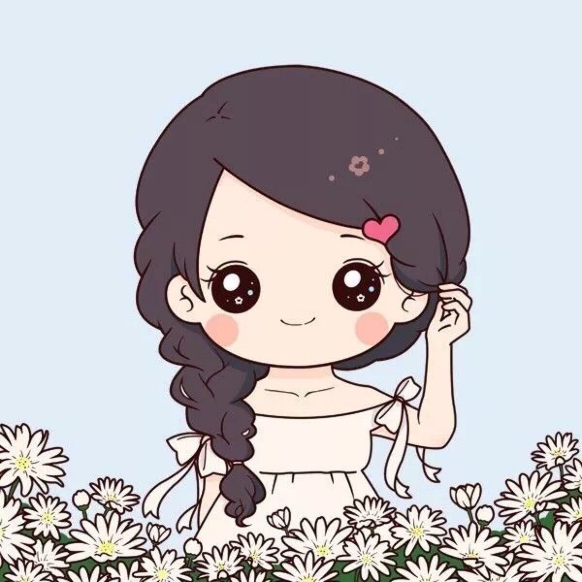 Mèo anime chibi đáng yêu