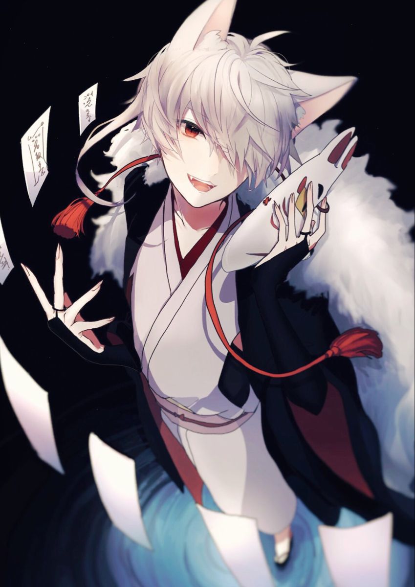 Hình nền mèo anime cute