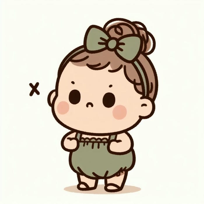 Chibi em bé tạo hình đáng yêu ngộ nghĩnh