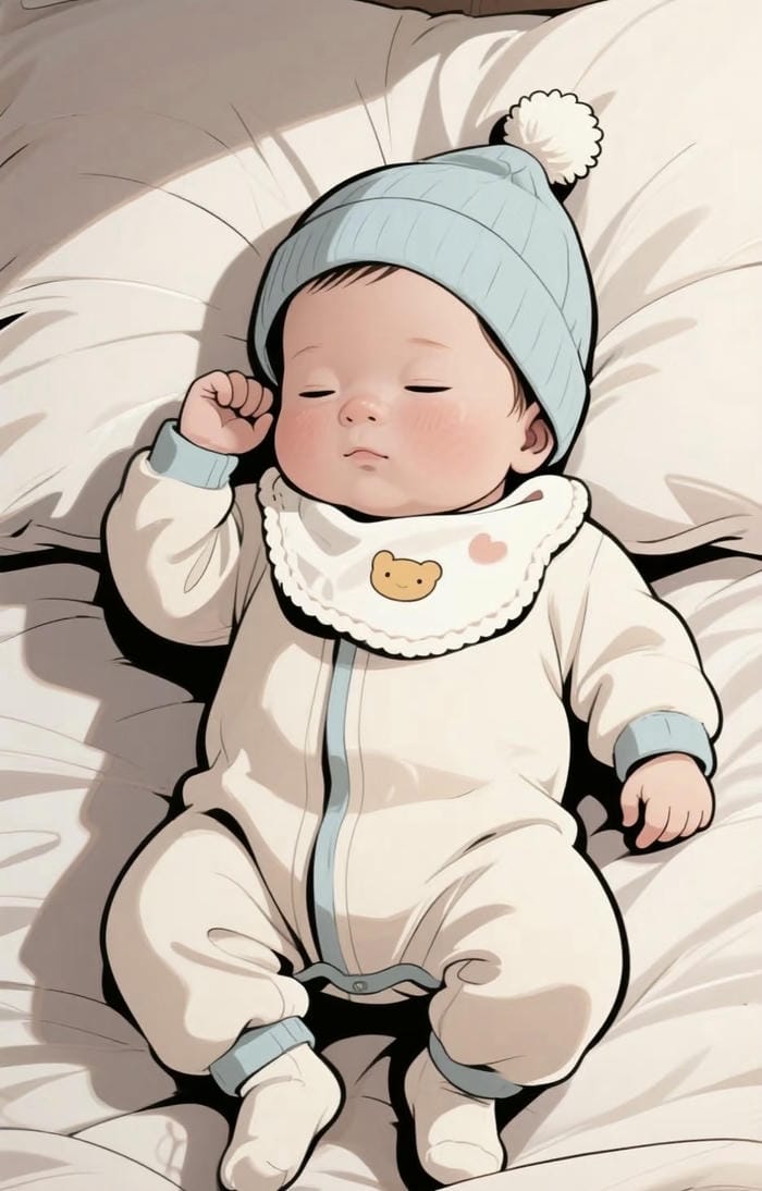 Ảnh cartoon bé chibi đáng yêu