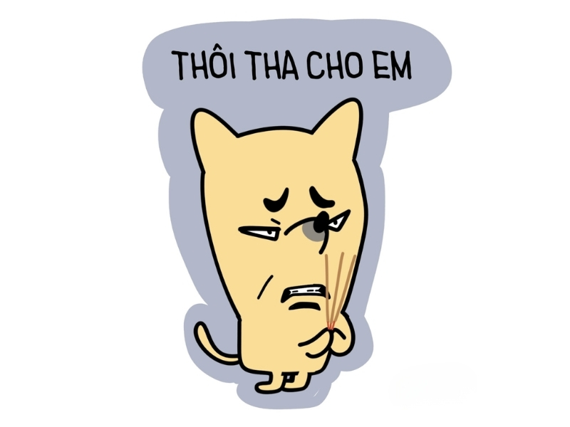 Meme thôi tha cho em
