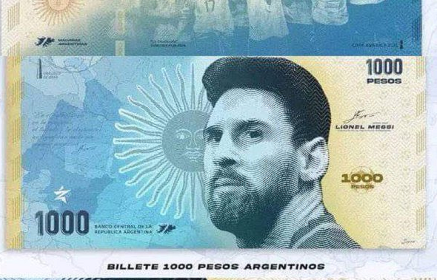 Sáng tỏ thông tin Argentina in hình Messi lên tờ tiền mệnh giá cao nhất - 1