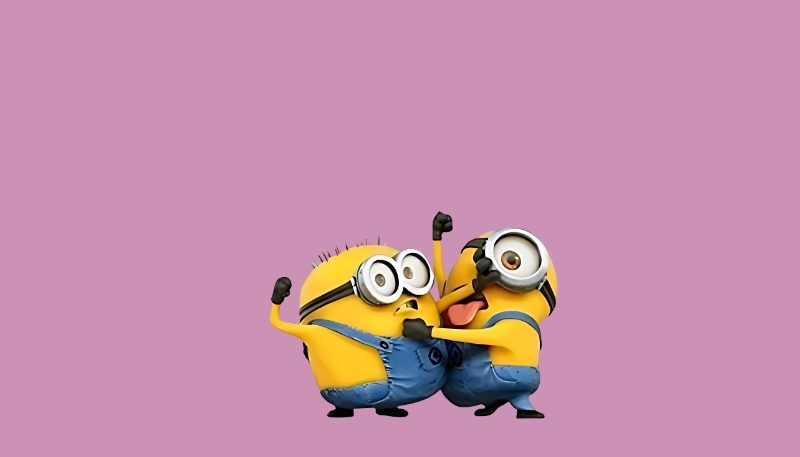 hinh minion mark hai huoc